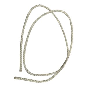 PP rope, 5 mm braided polypropylene, 1 m