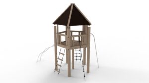 Climbing Tower System 5 with Floor and Roof