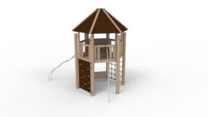 Climbing Tower System 6 with Floor and Roof