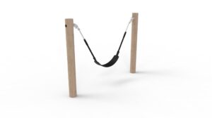 Swing with Posts and 1 Belt seat