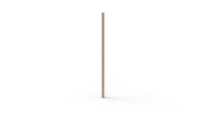 Post for sunshade, robinia, 4 m Ø10-14 cm