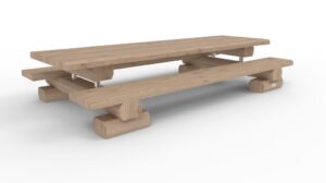 Mini bench table