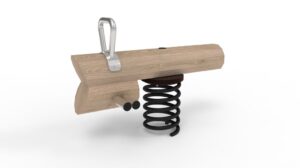 Spring seesaw